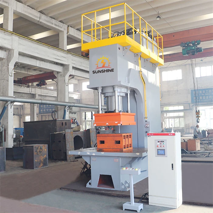Single column hydraulic stretch forming press Single column hydraulic stretch forming press